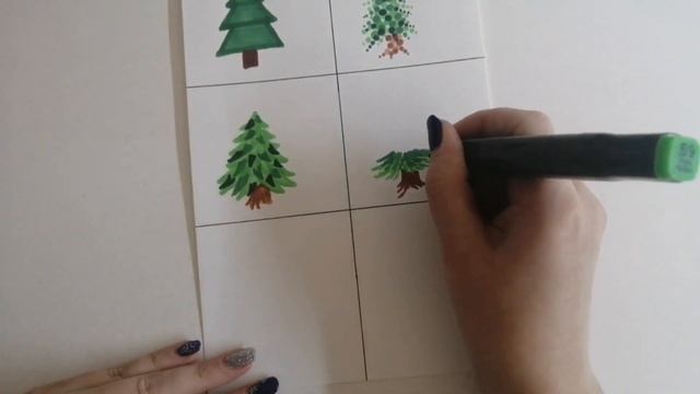 Способы рисования ёлочки смотреть онлайн