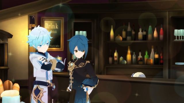 【MMD/Genshin Impact】 When you see your OTP's together смотреть онлайн