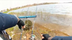 Ловля карася на пикер. Фидерный монтаж инлайн.