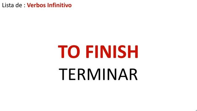 Lista de verbos en ingles con su traducción. смотреть онлайн