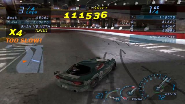 Need For Speed Underground: Walkthrough #104 - Drift Devil смотреть онлайн