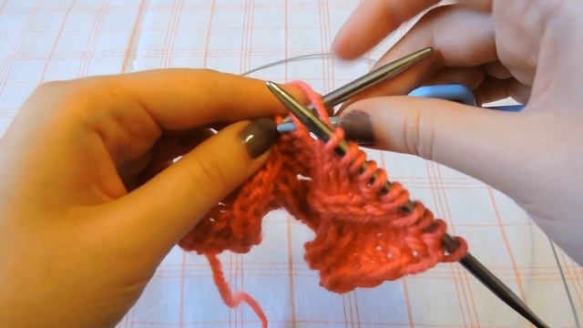 Вязание спицами: кельтская коса // Knitting pattern Celtic braid смотреть онлайн