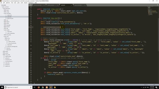 Codeigniter CRUD Application with Bootstrap Part 2 смотреть онлайн