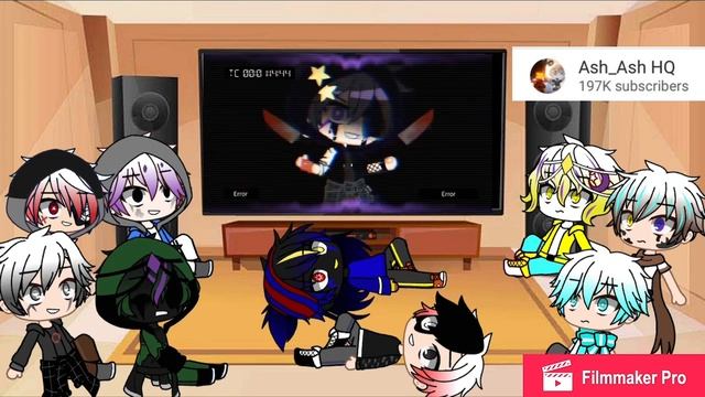 Sans aus react to the Afton family 1/5 Michael Afton (read desc) смотреть онлайн