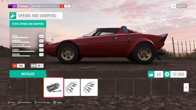 Rebuilding Lancia Stratos HF Sradale 1974 - Logitech G29 - Forza Horizon 4 смотреть онлайн