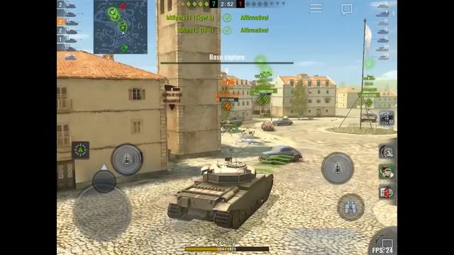World of Tanks Blitz || Centurion 7/1 Gameplay смотреть онлайн