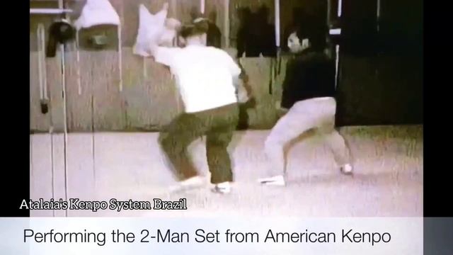 Dan Inosanto And Dan Lee ( Two Man Set Kenpo Karate Ed Parker).