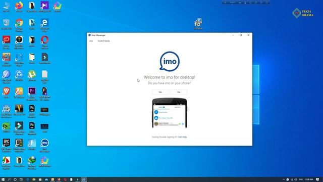 How To Install IMO Messenger for PC And Laptop 2020 | Download and Install Imo for Windows 10 смотреть онлайн