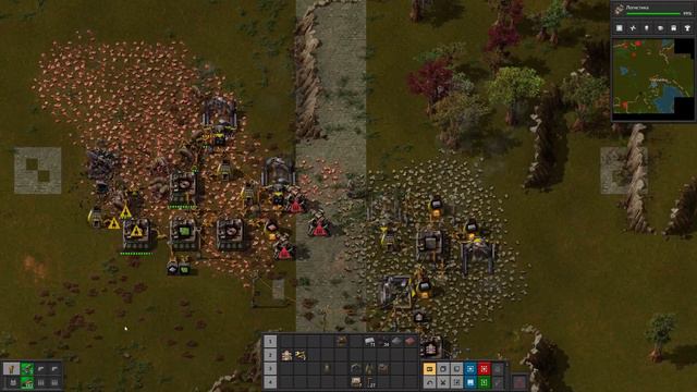 #1 Factorio прохождение S1 "Железнодорожный марафон мира смерти" смотреть онлайн