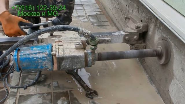 Отверстия в фундаменте под вентиляцию подполья. Продухи и отдушины. Алмазное бурение 8 916-122-39-2 смотреть онлайн