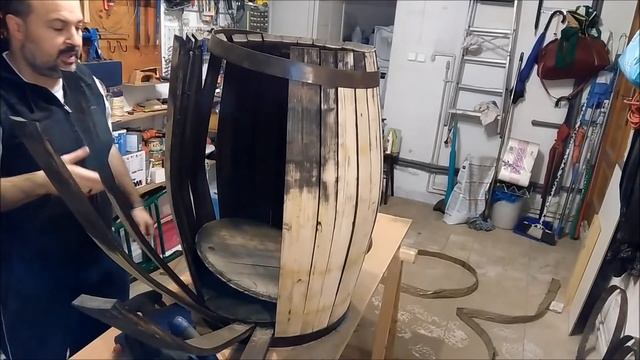 RESTAURACIÓN TONEL BARRIL O BARRICA restoration tonel barrel ?? ⚒? смотреть онлайн