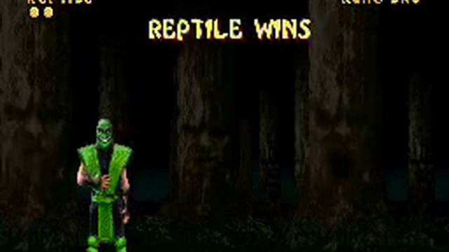 Mortal Kombat II - Reptile's Fatality #2 смотреть онлайн