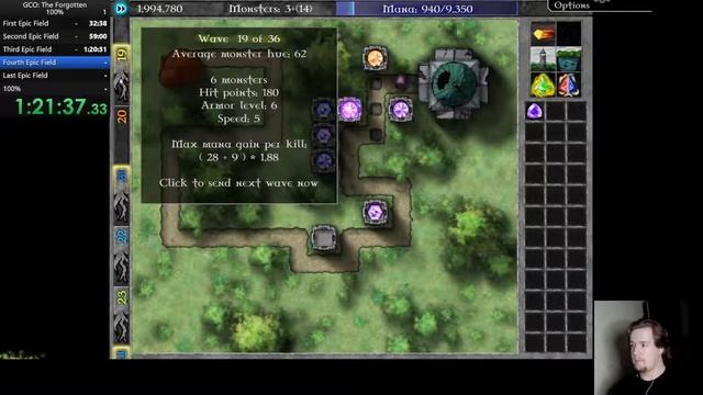 [Variety]Gemcraft chapter one 100% SPEEDRUN? - Chill TD Gaming смотреть онлайн