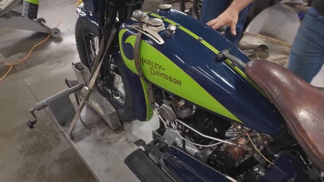 LIVE First Fire of a RARE 1929 Harley-Davidson Racer смотреть онлайн