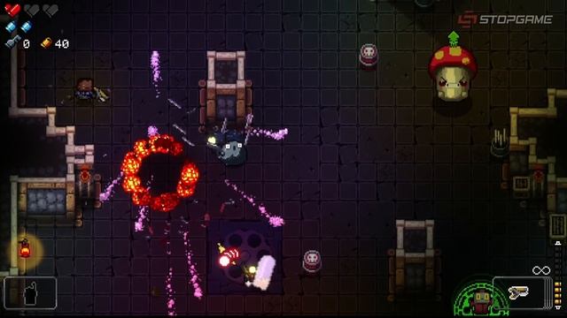 Обзор игры Enter the Gungeon смотреть онлайн