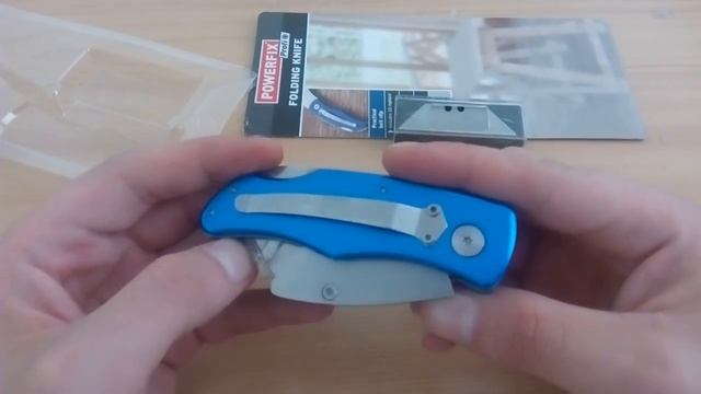 Folding Utility knife Powerfix Profi / Сгъваем макетен нож смотреть онлайн