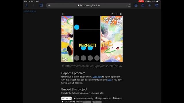 Osu!Mania (Browser Version) смотреть онлайн
