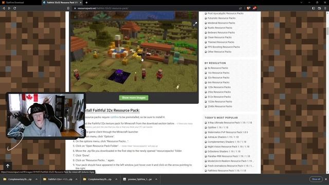 Minecraft 1.19.3 | How to install Optifine ! +Shaders +Texture Packs | 2023 Quick Start Guide смотреть онлайн