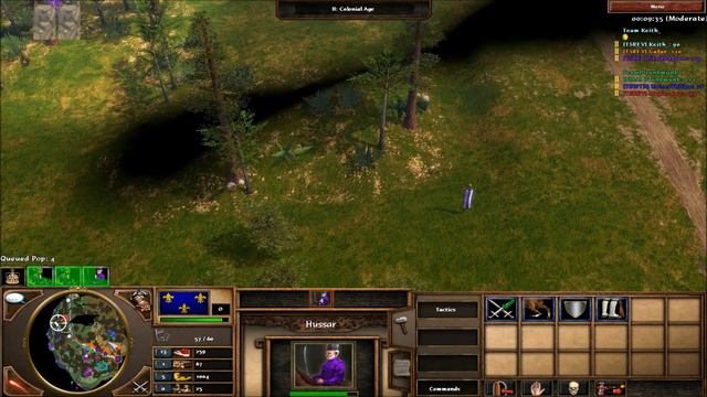 3v3 With France! AoE III смотреть онлайн