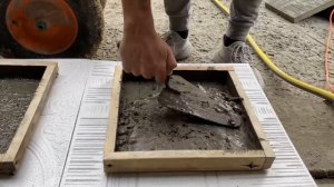 Тротуарная плитка из ПОТОЛКА?! Посмотри, что бы проверить!