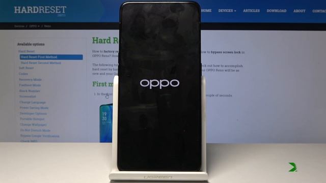 Hard Reset OPPO Reno – Factory Reset / Wipe Data by Recovery Mode смотреть онлайн