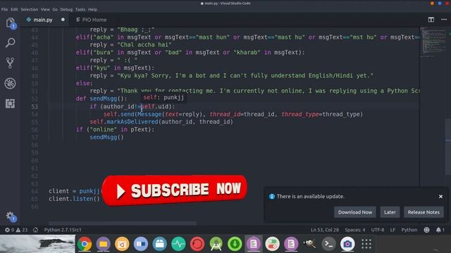 [Tutorial] Facebook Auto-Reply Script/BOT смотреть онлайн