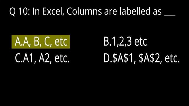 Most Repeat top 20 MCQS About Excel Part-1 FPSC, NTS, PTS, OTS смотреть онлайн