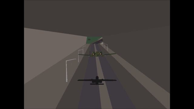 A-10 Cuba! Flying through the tunnel смотреть онлайн