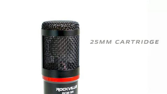 Rockville RCM SR Professional Studio/Recording Large Diaphragm Condenser Vocal/Instrument Microphon смотреть онлайн