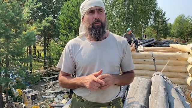 Секреты строительства рубленого дома. Часть 1 (фундамент) смотреть онлайн