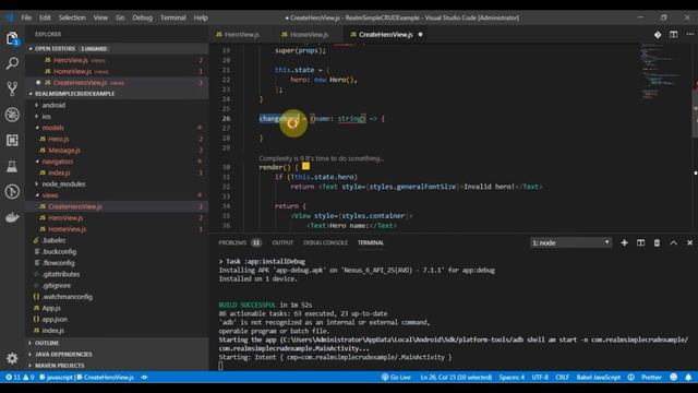 #17 Realm CRUD example with MVC model in React Native from A-Z | Part 1 Design UI смотреть онлайн