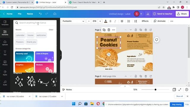 | Label Design | How to Make a Professional Label with Canva| Canva Complete Tutorial 2022 | смотреть онлайн