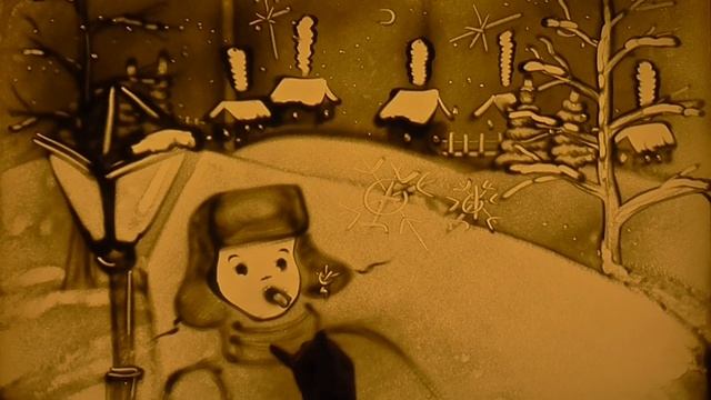 Песочная анимация для компании Волховец смотреть онлайн
