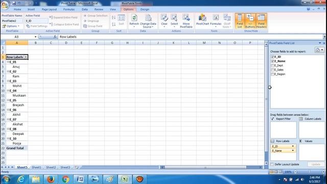 EXCEL PIVOT TABLE IMPORTANCE WITH EXAMPLE смотреть онлайн