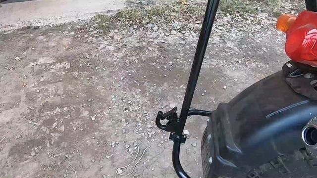 Прицепное устройство на мотоцикл СКАУТ-3 для задней грузовой тележки смотреть онлайн