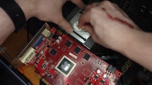 Замена термопасты на видеокарте без инструментов gt 450