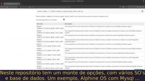 Install Zabbix 6.0 with Docker Compose | Instalando Zabbix 6.0 com Docker Compose