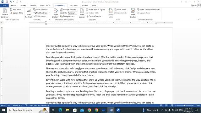 About Reference Menu in MS Word | GIT Education смотреть онлайн