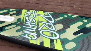 Надувная SUP доска для рыбалки Gladiator FISHING 12’6″ Первый рыбацкий САП Российского производител