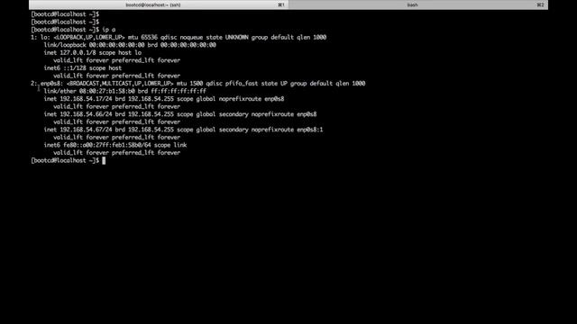 Настройка нескольких IP адресов для одного интерфейса в Linux (CentOS) часть 2 смотреть онлайн