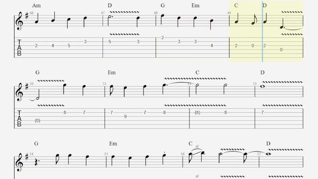 Take Good Care Of My Baby TAB - Instrumental Guitar Tabs (PDF + Guitar Pro)