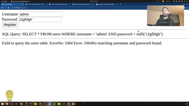 SQL Injection ثغرة حقن استعلامات قواعد البيانات смотреть онлайн