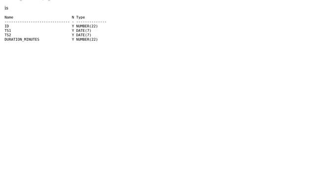 Why is SQL\*Plus' desc table not showing not null constraints after using dbms_redefinition? смотреть онлайн