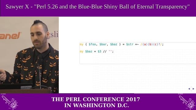 Keynote by Sawyer X - "Perl 5.26 and the Blue-Blue Shiny Ball of Eternal Transparency" смотреть онлайн
