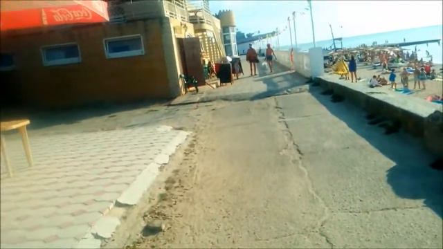 Приморско-Ахтарск, 20 августа,набережная. смотреть онлайн