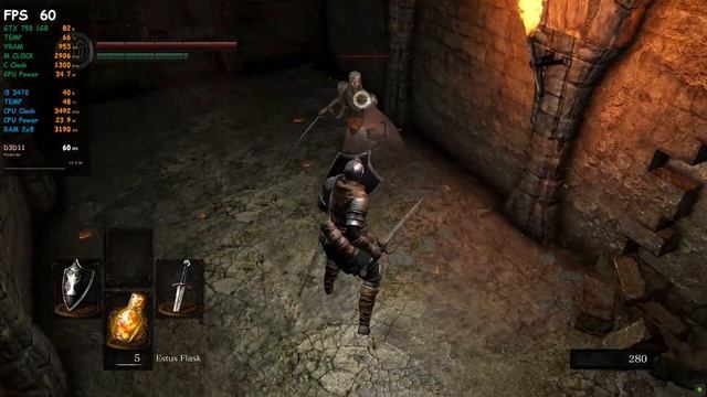 DARK SOULS: REMASTERED (2023) | GTX 750 1GB - i5 3470 | смотреть онлайн