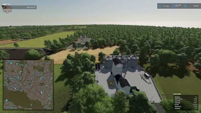 The Angevin Countryside | Map Review | Farming Simulator 22 смотреть онлайн