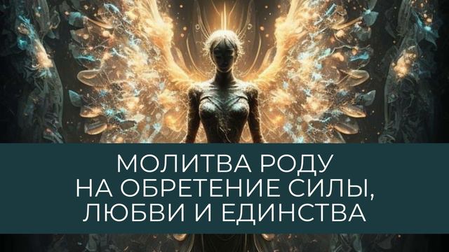Молитва роду на обретение любви, силы, единства смотреть онлайн