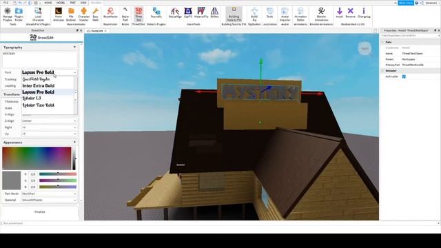 Mystery Shack [Gravity Falls] - Roblox Studio Speed Build смотреть онлайн