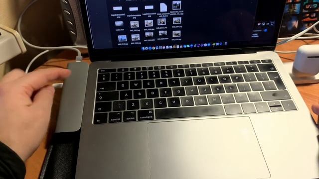 Patogiausia TYPE-C jungtis Hub, Adapter, skirtas MacBook, MacBook Pro, смотреть онлайн